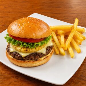 Hamburguesa Hawaiana