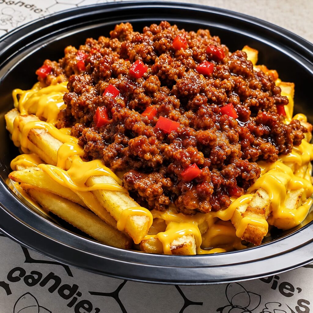 Candies cheese & fries