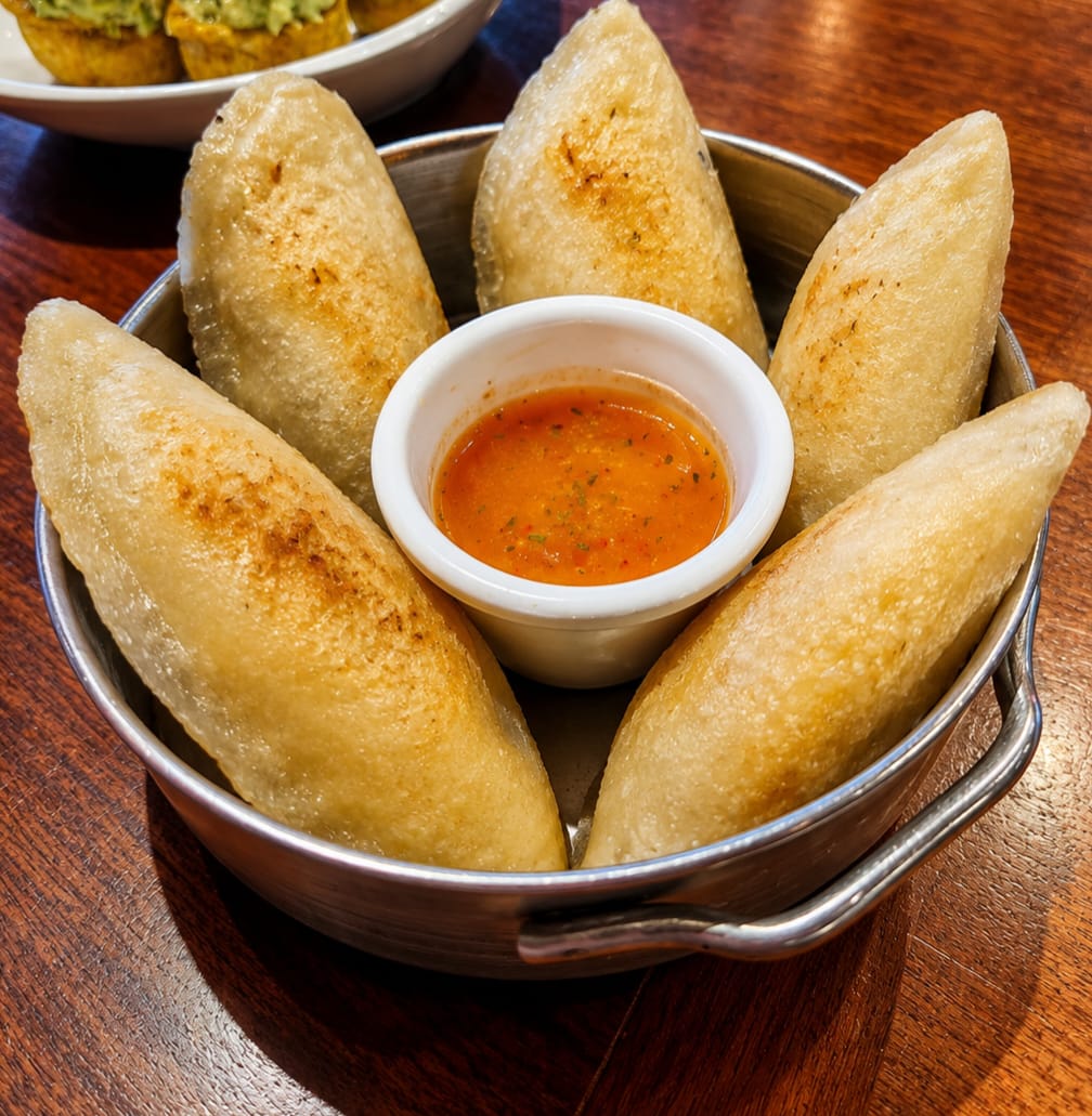 Empanadas de morocho rellenas de carne
